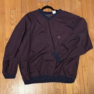 Bugle Boy Men's Maroon Crewneck Sweater